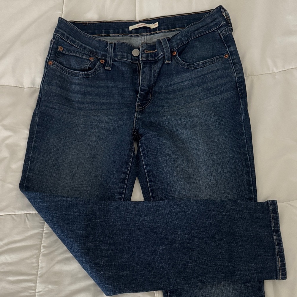 Levi's Women's Dark Indigo Skinny Jeans